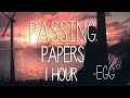 PASSING PAPERS -EGG | 1 HOUR |