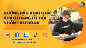 Hướng dẫn quét thành viên hội nhóm Facebook | Phần mềm MKT UID