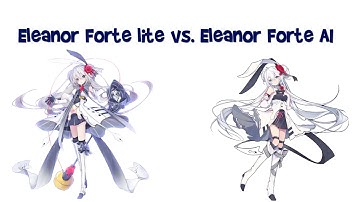 【Synth V Eleanor Forte】 Lite Version vs new AI version (short clip)