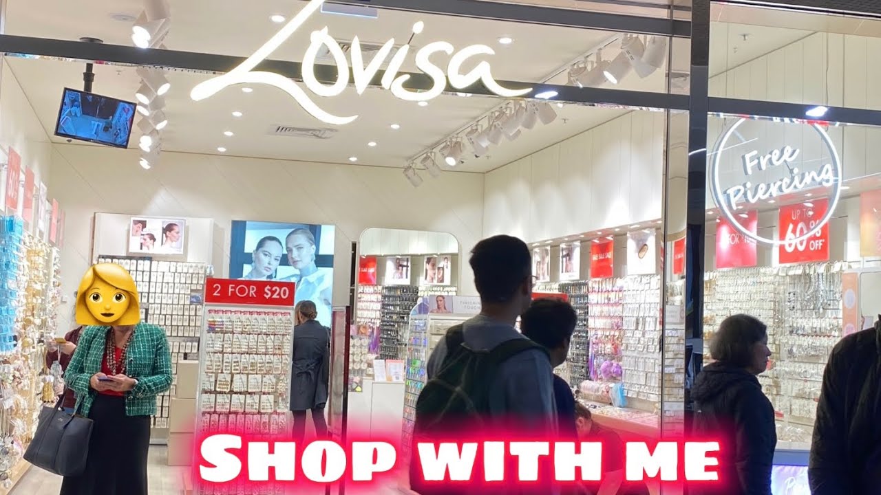 Shop with me/Lovisa #Jewellery shop store/Vlog#1 shopping /in Australia 