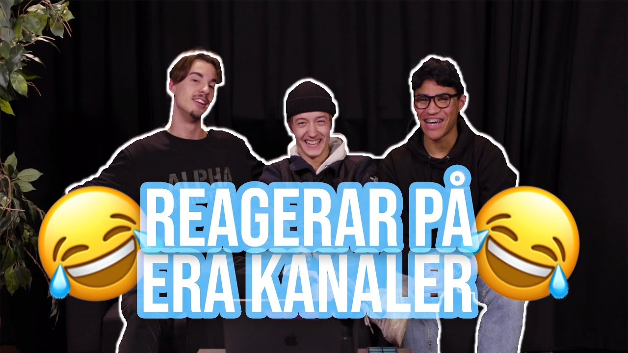 REAGERAR PÅ ERA YOUTUBE KANALER - feat. Spiceguys