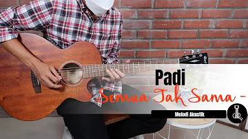 GUITAR SOLO PADI - SEMUA TAK SAMA (Melodi Akustik Gitar) | gitarulik COVER