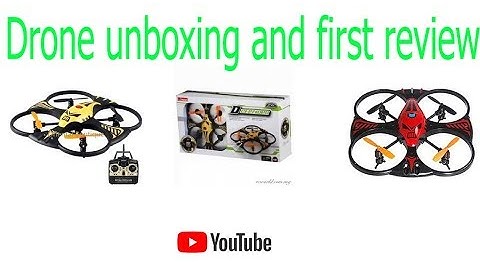 Xinxun Drone unboxing and first review (UFO defender)