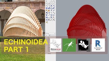 Echinoidea Part 1 | Intro Rhino + Grasshopper + RhinoInsideRevit + Revit