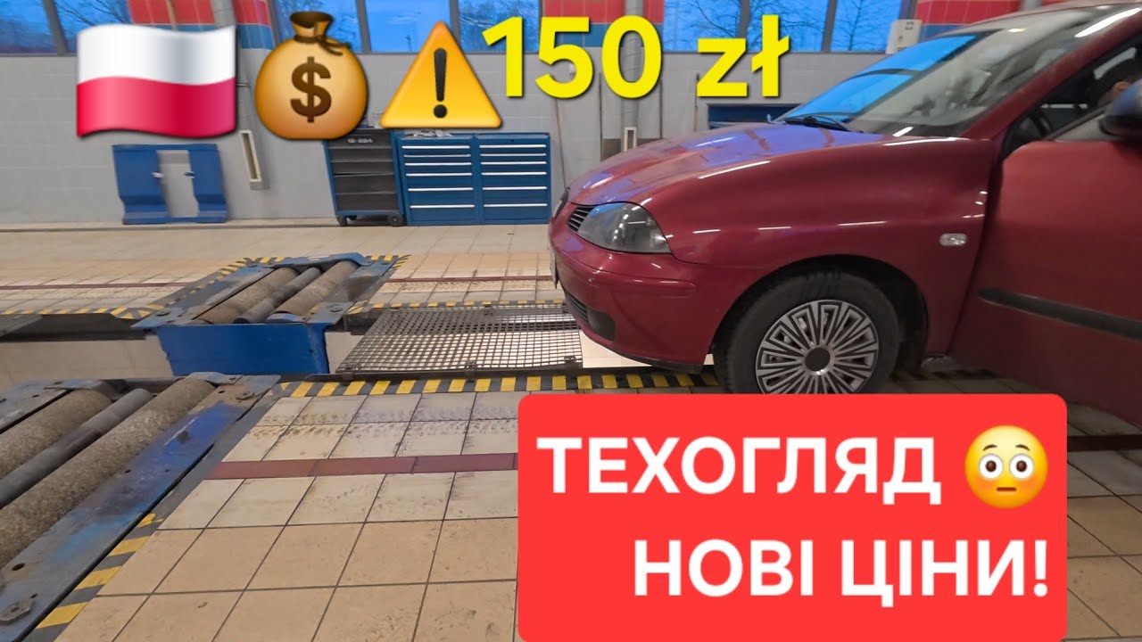 Техогляд у Польщі 2026: скільки коштує і що перевіряють?