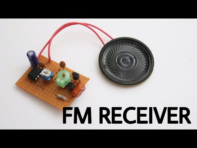 How to make FM Radio receiver at home class=