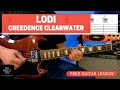 Lodi Guitar Lesson! Creedence Clearwater Revival