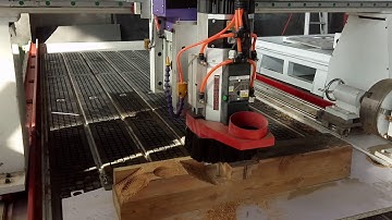 OMNI 4 AXIS CNC Router working video