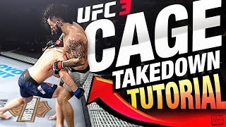 EA Sports UFC 3 | New CAGE Takedown Tutorial