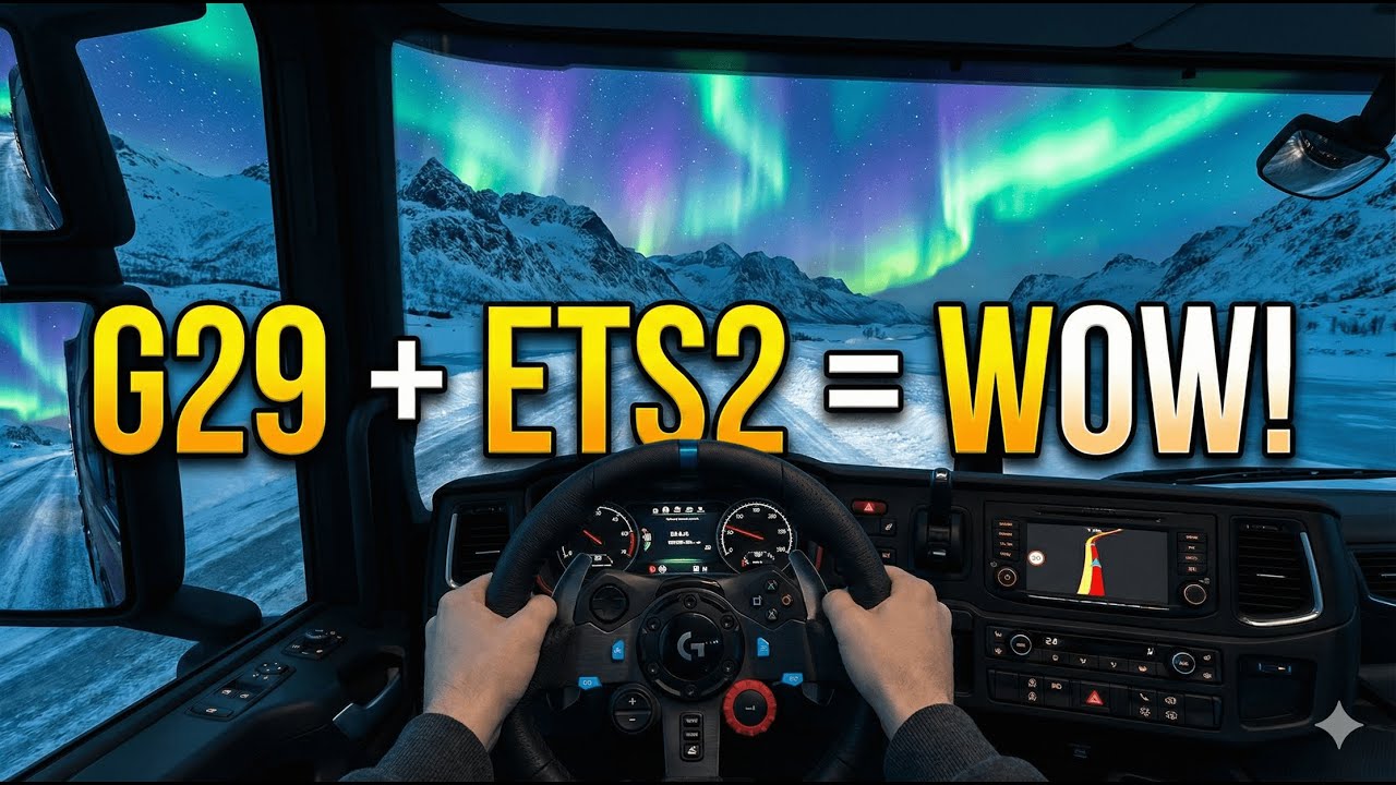 ETS2 LIVE | Testing My New Logitech G29 | Ultra Realistic Truck Driving