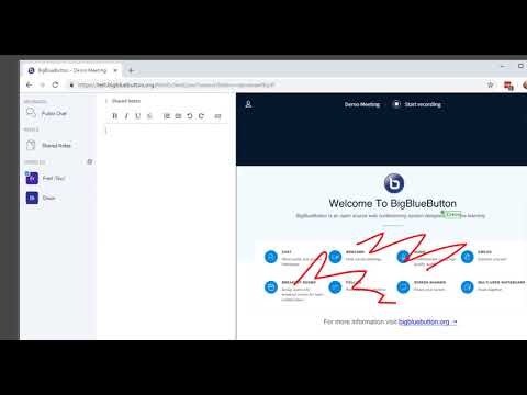 Shared notes in the HTML5 client