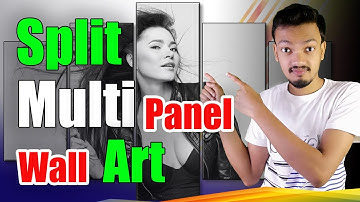 How to create multi panel wall art design using photoshop (SL Beam)