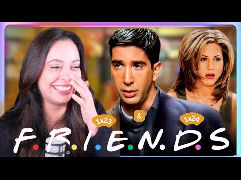 First Tears 😭 FRIENDS (1994) Season 1 Episodes 1x23 & 1x24 | First time watching |Reaction