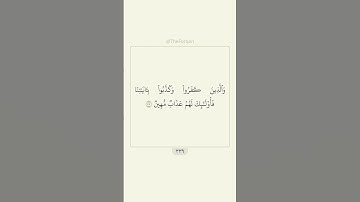 قرآن - سورة الحج ٥٦ - ٥٧ | #قرآن #quran