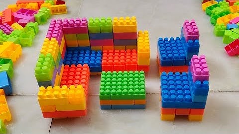 Satisfying DIY Sofa ASMR/ Building Blocks/block game /lego building blocks#asmr#buildingblocks#lego