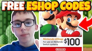 Free Nintendo Gift Cards 2026 ✅ How to get $100 Nintendo eShop Gift Card Codes for FREE