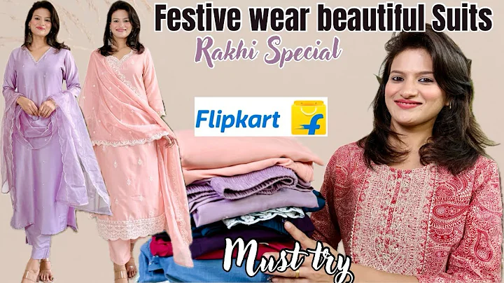 Festive wear kurta set haul l Stylish & Beautiful Suits for rakhi l Rakhi outfit ideas #ethnicwear