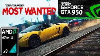 Need for Speed Most Wanted 2012 (multiplayer) Athlon ii x3 445 GTX 950 (1080,900,720)