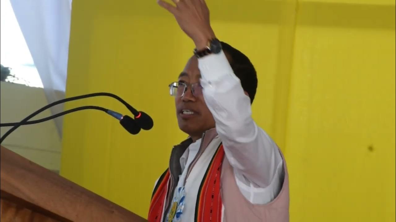 Speech from D Gangmei on Inaugural function of KALUM KAI at Ragailong