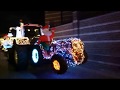 LICHTJESPARADE TRACTOR KERST RUN IN GEEL BELGIE 2018