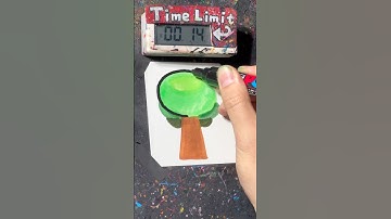 【ASMR】Drawing Mr.Tree Sprunki in 40 Sec