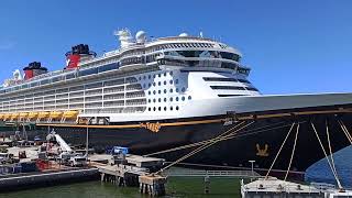 Disney Fantasy Docked on Port Canaveral USA #SneakPeak