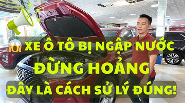 😱 Xe Ô Tô Bị Ngập Nước – Đừng Hoảng! Đây Là Cách Xử Lý Đúng ✅