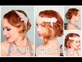 1920's Faux Bob, and Updo Tutorial!!