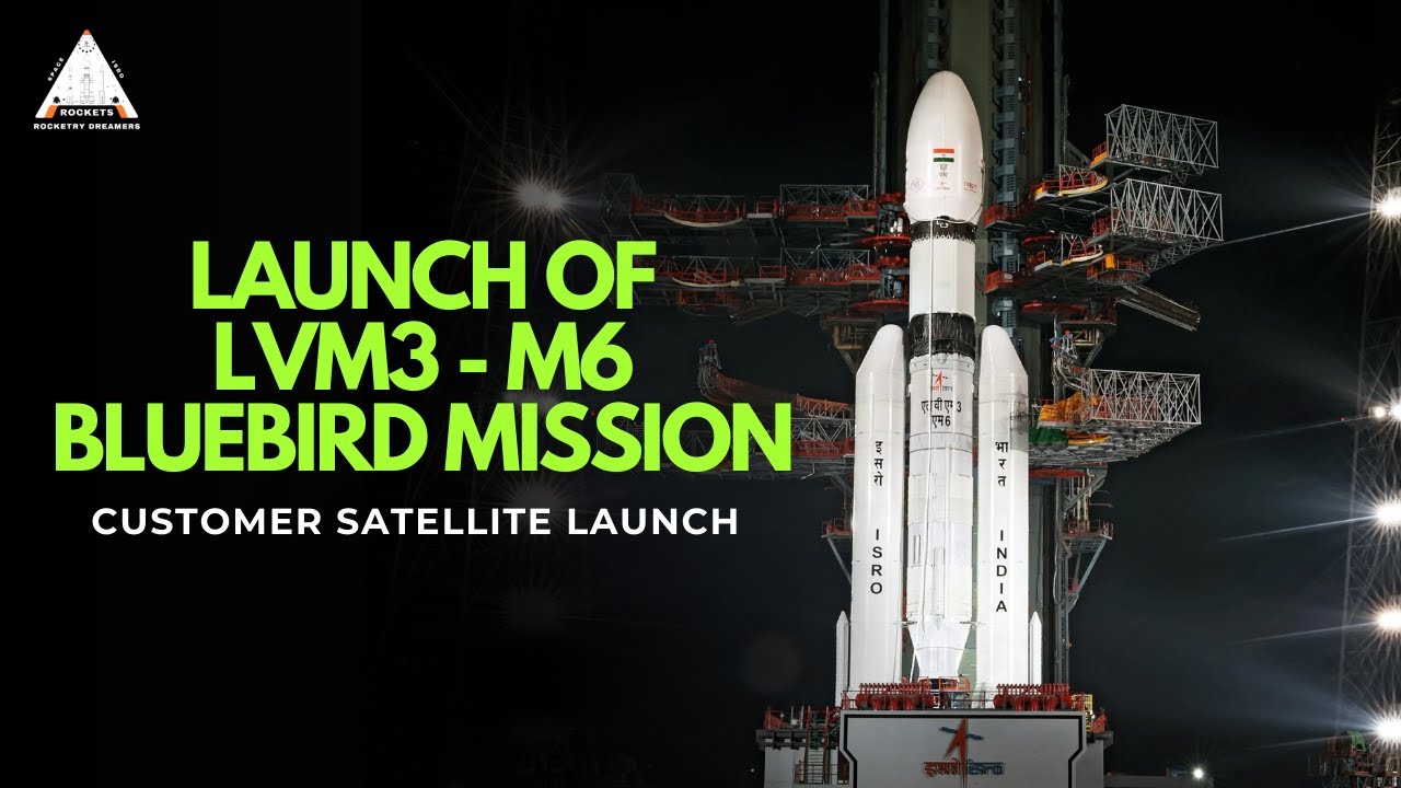 Watch Live: Launch of LVM3 M6 / Bluebird Block 2 Mission - December 24 ...