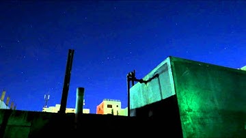 Stars movement timelapse  test | canon powershot sx40 using CHDK