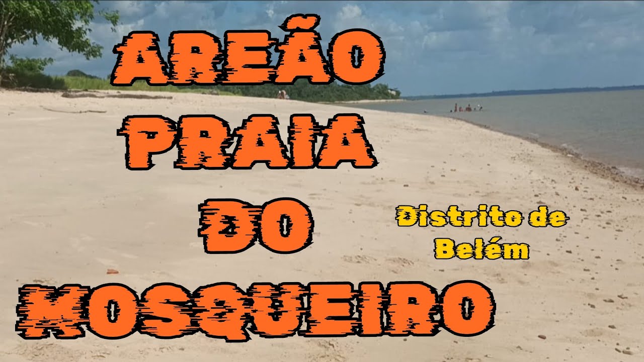 Linda Praia do Areão, ilha do Mosqueiro, Belém -Pará.