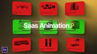 Master SaaS Animation Techniques in 6 Minutes! (After Effects)
