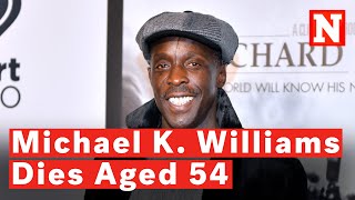 Michael K. Williams The Wire Star Found Dead At 54 In His Apartment