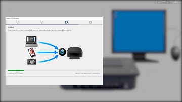 Connecting the printer and a computer - 3/3 (Windows) (TS300 series)