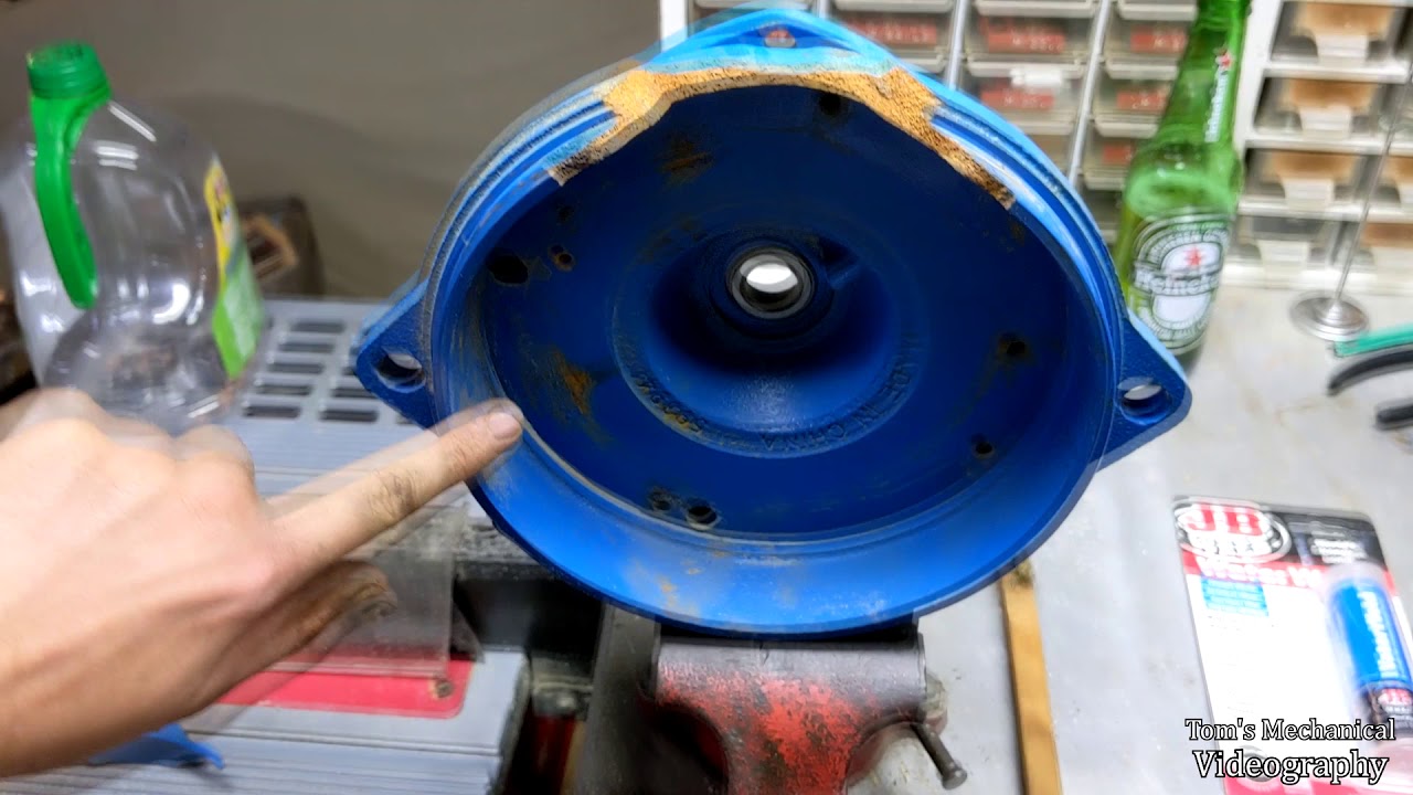 Goulds J10s Pump - $5 fix Cracked Motor Adapter - YouTube