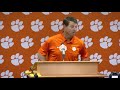 TigerNet: Dabo Swinney Furman press conference part one