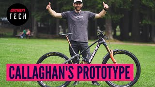 Greg Callaghans Prototype Devinci High Pivot Enduro Bike | GMBN Tech Pro Bike Check