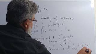 P Integral or P Test for Convergence or Divergence of Improper integrals 