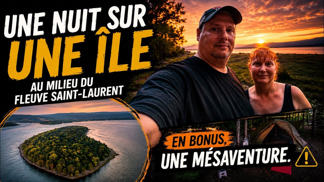 Notre auto nous a laissés tomber… mais on est quand même partis camper ! 🏕️