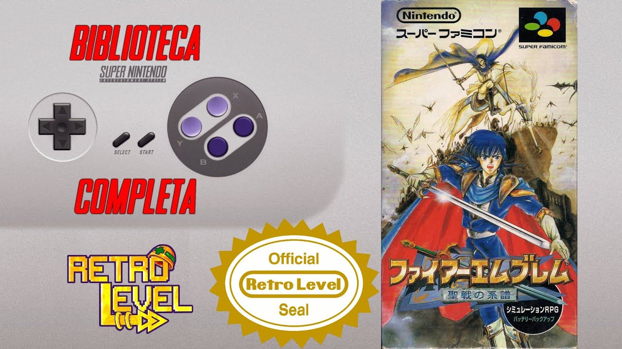 Fire Emblem: Seisen no Keifu - Biblioteca COMPLETA do Super