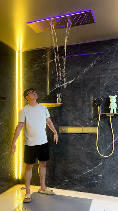 Shower. Sound. Sensation. 🎶🚿