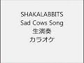 SHAKALABBITS Sad Cows Song 生演奏 カラオケ Instrumental cover