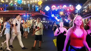 Night Life in Angkor Land Cambodia, Siem Reap, Pub Street, Phsar Chas | ផាប់ស្រ្តីត ស្ទឹងសៀមរាប