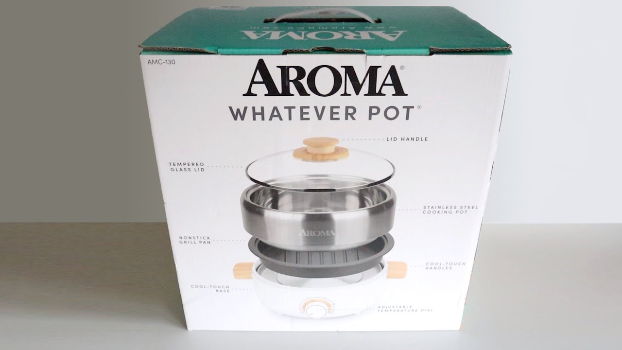 Aroma Whatever Pot Review, First Use, Chicken Soup From Rotisserie ...