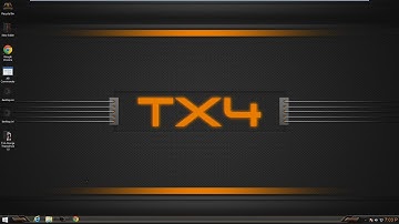 TX4 Orange - Theme for Windows 7/8/10