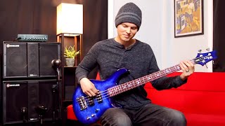 PRS SE Kingfisher Bass // Sound Demo (No Talking)