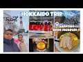 Trip to Hokkaido❄️|| Japan travel diaries|| Sapporo Beer Museum🍻||Day 1|| Anniversary trip🫶