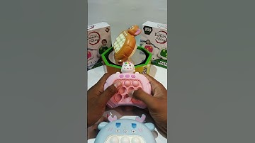 Playing push game hello kitty pop it elektrik, push game challenge, asmr, #popit #toys