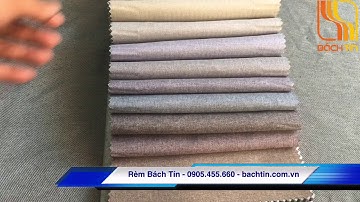 Tập mẫu rèm vải su chống nắng tốt của Bách Tín Đà Nẵng