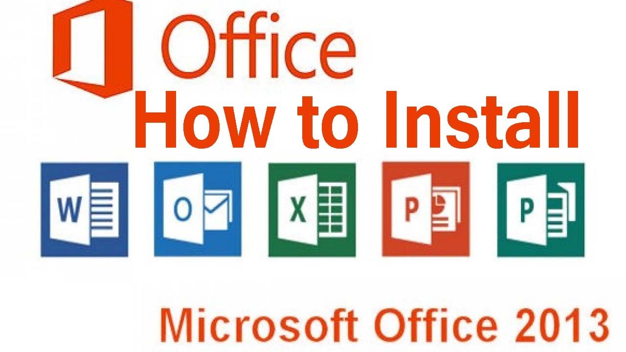 How to Install MS Office Professional Plus 2013 - YouTube
